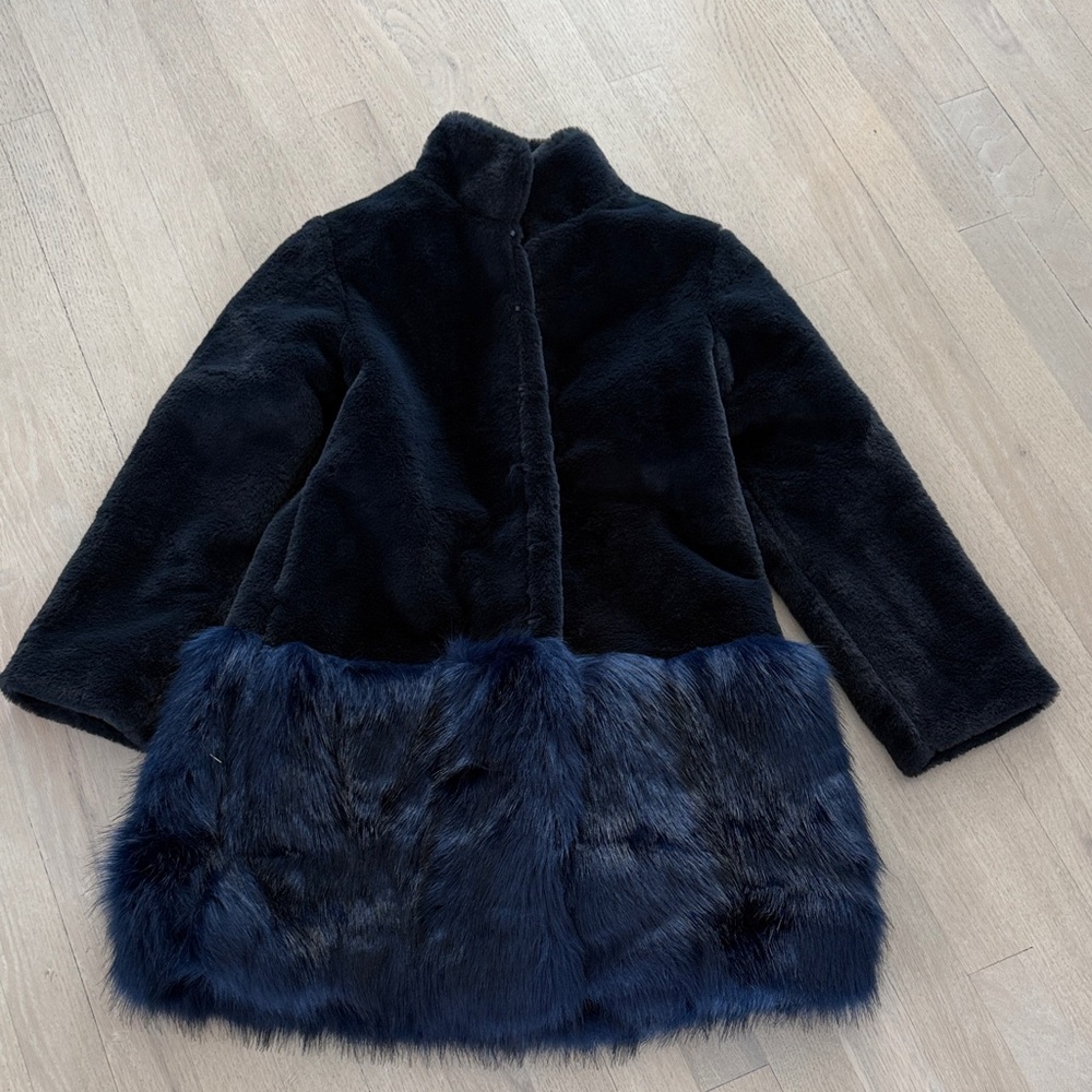 Imoga Navy Teddy Jacket - NWT